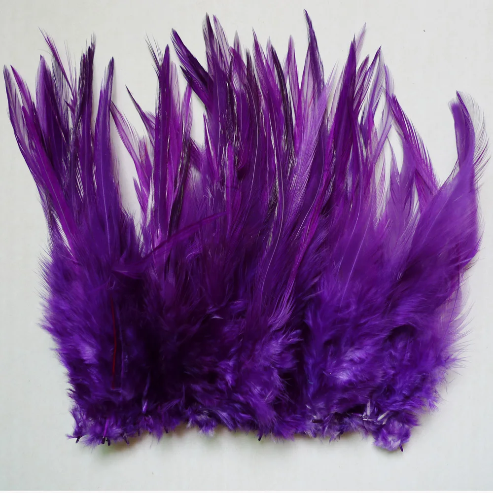 50pcs Pheasant Rooster Feather 4-6
