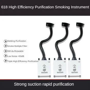 Cheap Fume Extractor 220V Smoking Instrument High Filtering Laser Machine Smoke Purifier Phone Repair Welding Smoke
