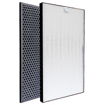 

Air Purifier Filter+Carbon Filter Kit For Sharp KC-860E Kc-850U Kc-860U Models