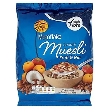 

Mornflake Fruit & Nut lujo Muesli 750g (paquete de 750 g)