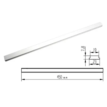 

M6/M8 Thread 450mm T Slider T-Slot Planer Miter T-Track W/o Hole Carpentry Tools