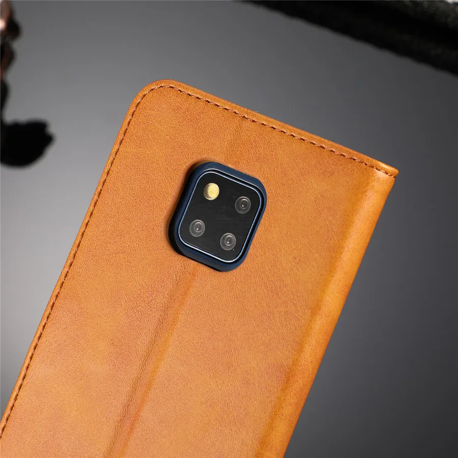 Флип кейс для Huawei P30 P20 Mate 20 Pro Lite Nova 3i 4e 3e 4 Y5 Y6 Y7 Y9 P Smart 2019 Honor 10 8x 7a 7c 8c кожаный