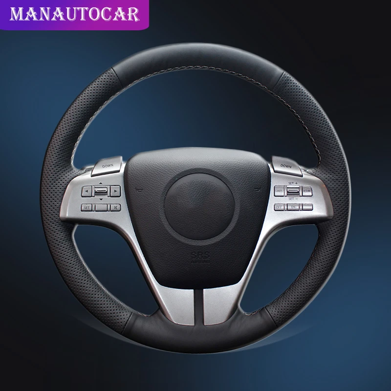 

Car Braid On The Steering Wheel Cover for Mazda 6 Atenza 2009 2010 2011 2012 2013 Auto Covers Interior Accessories Car-styling