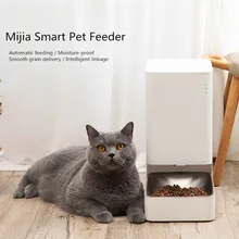 Xiaomi Mijia Smart automatique distributeur de nourriture pour animaux de compagnie bol mangeoire APP contrôle Grain livraison conteneur liaison intelligente pour chien chat