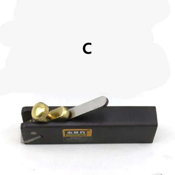 5 Pcs DIY Mini Hand Planes Carpentry Carpenter Ebony Joinery Woodwork Tools or 1 Pcs Hand Planer - Длина корпуса: C