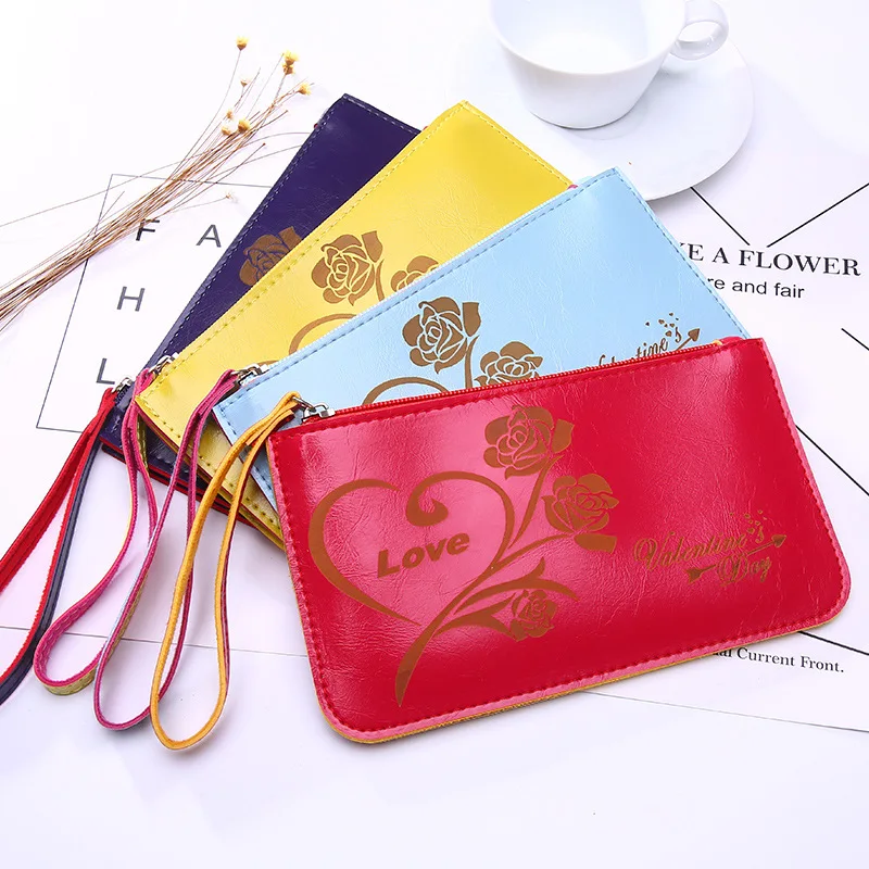 

Wallet Women's Long Zipper Multi-functional Large Capacity Mobile Phone Bag Hipster Japanese Korean Casual Simple Clutch Wallet