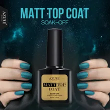 Azure beauty Гель-лак для ногтей Новое поступление Матовый верхний слой долговечный гель для ногтей отмачиваемый Гель-лак для ногтей УФ Гель-лак для ногтей