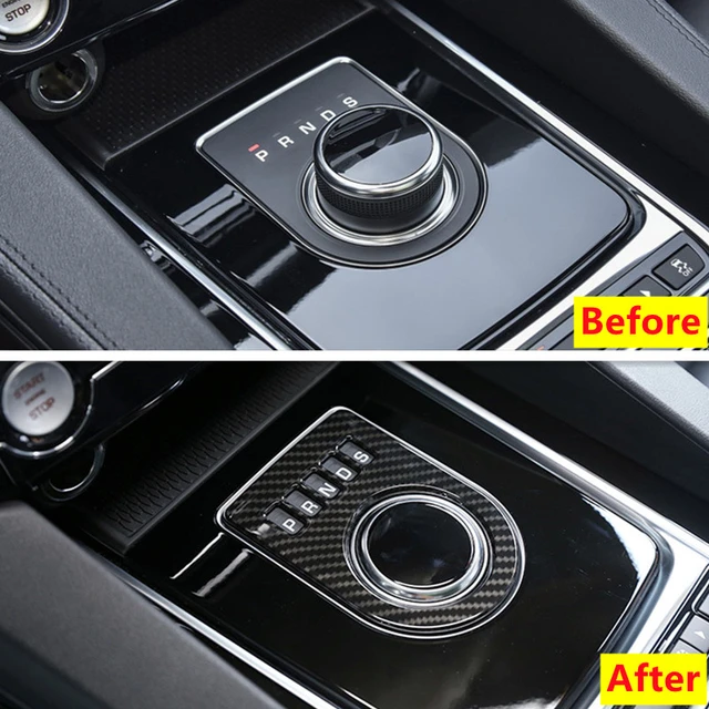 Auto Ständen Getriebe Shift Schalthebel Box Display Panel Dekoration Rahmen  Abdeckung Trim Fit Für Jaguar XF