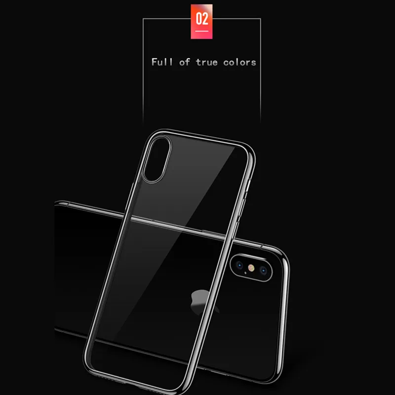 Для iPhone 11 Pro MAX X XR XS MAX чехол Супер прозрачное покрытие прозрачный мягкий TPU чехол для Apple iPhone 6 7 8 plus