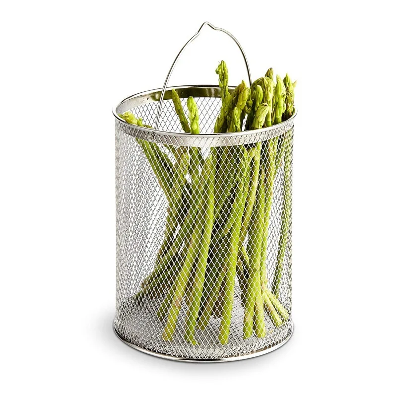 Stainless Steel Asparagus Pot with Inner Basket Asparagus Pasta Cooking Pot 3.5L