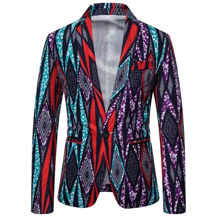 

Casual Tuxedos Men's Blazers and Suit Jackets Floral designs Coats Fashion Flower Blazer for Men Slim fit