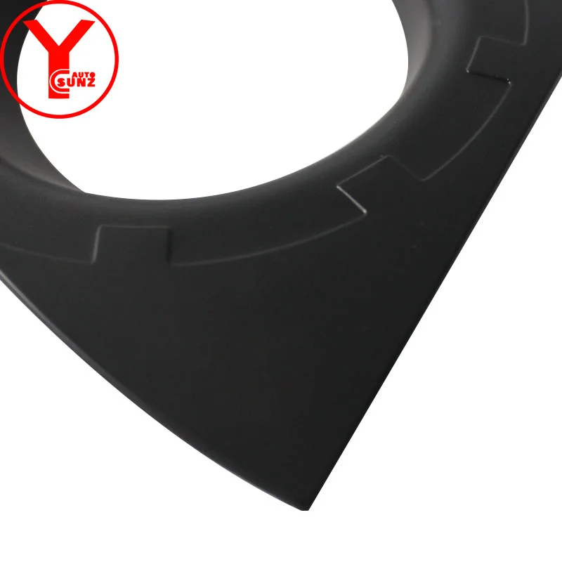 Черная крышка передней противотуманной светильник ры для Toyota Fortuner HILUX SW4 2015 2016 2017