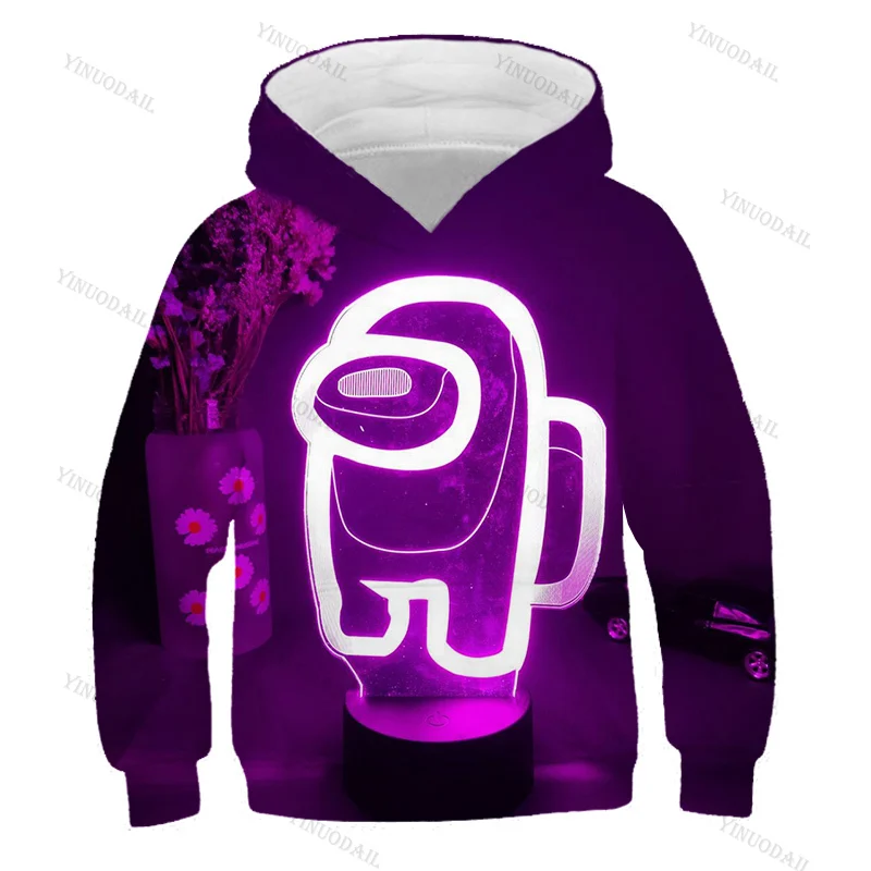 

Funny Video Games 3D Among Us Hoodies For Teens Girls Cute Impostor Boys Clothes Sweatshirt Long Sleeve Toddler Sudadera Autumn