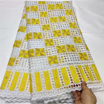 

Cotton Beautiful Style Swiss Lace Fabric African brand Cotton Lace Material Swiss Voile Cotton brand Lace for Men And Women