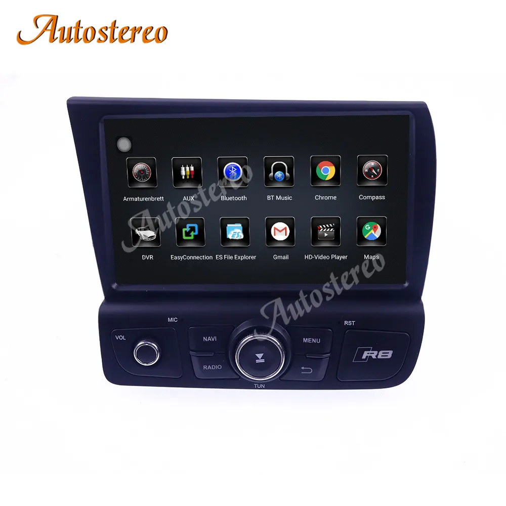 For Audi R8 Spyder Tony Stark Same Model Car GPS Navigation Auto Stereo HeadUnit