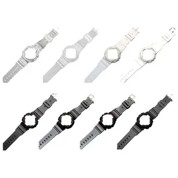 

New Soft Silicone Watchband Metal Clasp Wrist Strap for Casio BA-111 110 112 Watch qyh