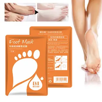 

Feet Exfoliating Gentle Moisturizing Enhances Smooth Skin Mask Plant Exfoliating Cream Peeling Dead Skin Socks Winter Protect