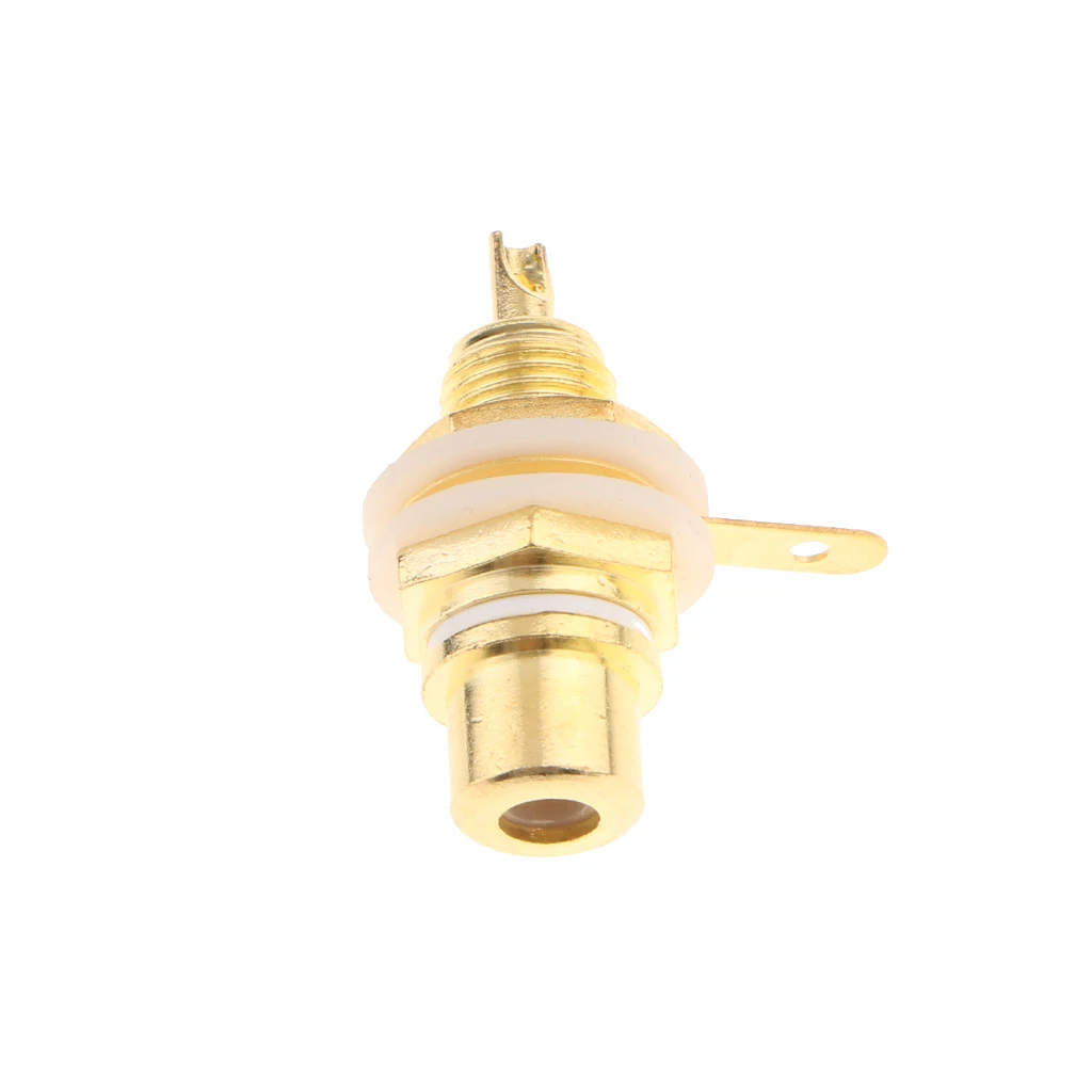 1Piece RCA Jack / Socket Audio Video Female Cable Connector For Computer