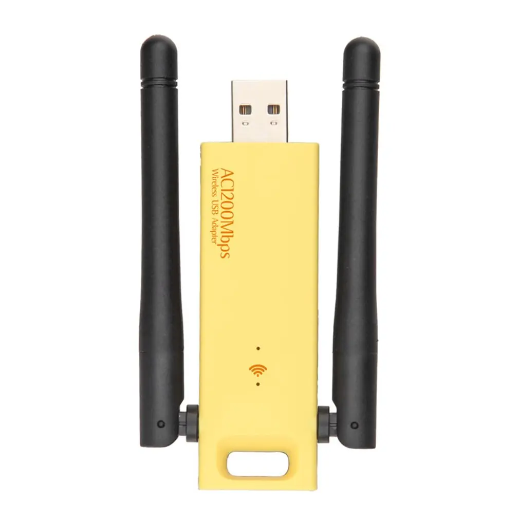 

Wireless USB Adapter 1200mbps Dual Band 5Ghz 2.4Ghz Adapter 802.11ac RTL8812AU Chipset Aerial Dongle Mini USB Network Card