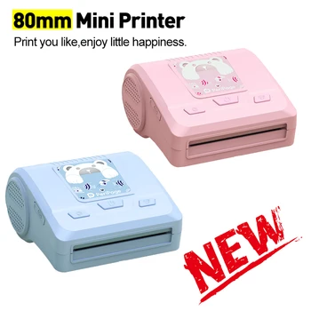 

Peripage Thermal printer 80mm Bluetooth Wireless Photo Notes Pocket Lable Stiker Printer Paper for Birthday Christmas Gift