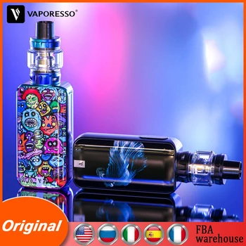 

Original Vaporesso Vape 220W LUXE S Kit with SKRR S Tank 8ml Atomizer QF Strip Meshed Coil Core Vapour Electronic Cigarette Kit