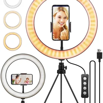 

Amazon sold 10 inch desktop live light anchor live web celebrity beauty makeup live video shooting light