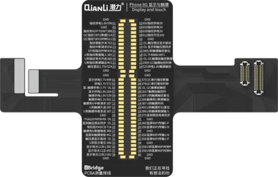 QianLi iBridge Тестовый Кабель для iPhone X 8g 8p 7g 7p дисплей неисправности материнской платы и сенсорная Передняя камера Хвостовая заглушка ремонт задней камеры - Цвет: 8G Display and touch