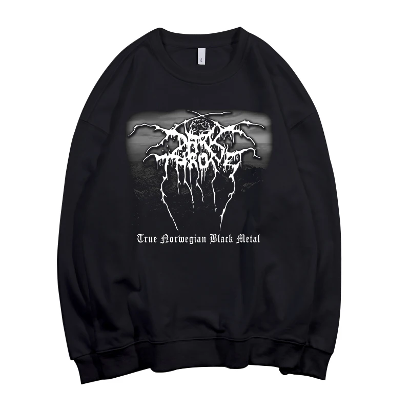 

Bloodhoof Darkthrone Heavy Metal Band Unisex Crew Neck Cotton Sweatshirt Asian Size