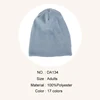 Geebro Women Fashion Stretch Ribbed Slouchy Beanies Hat Men Winter Autumn Baggy Spring Striped Knitted Skullies Warm Gorros Caps 2