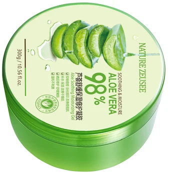 

Aloe Gel 98% Nature Aloe Hydrating Soothing Moisturizing Gel For Face Body Sunburn Relief Acne Moisturizer Aloe Gel 300g