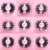 25mm E06 MIKIWI 100% handmade natural thick Eye lashes wispy makeup extension tools 3D mink hair volume мягкие накладные ресницы