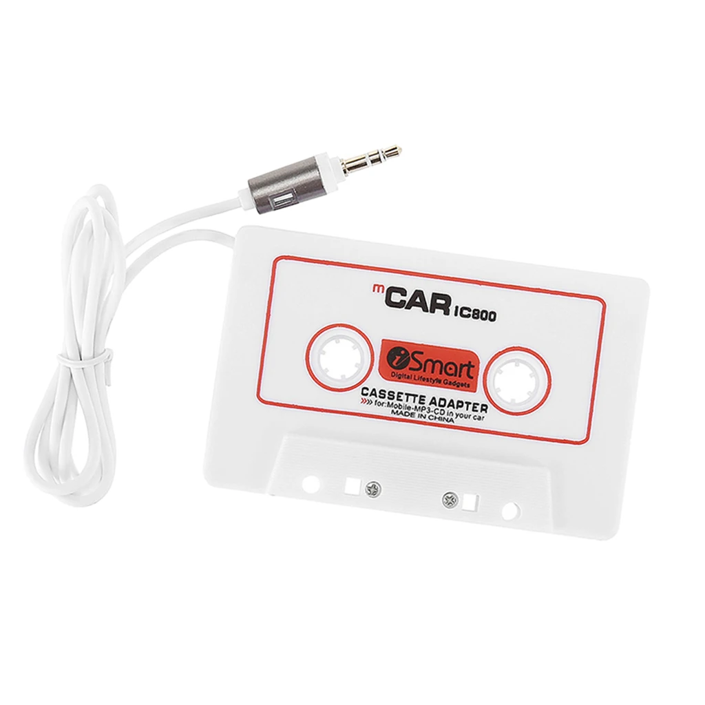 3 5 мм AUX аудио кассета с музыкой ленточный плеер адаптер для Автомобильное CD-радио