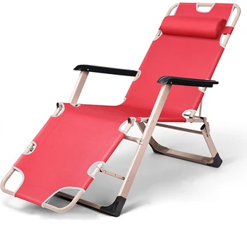 

Recliner Folding Lunch Break Nap Bed Balcony Home Folding Chair Leisure Back Single Lazy Sofa Chair Lounge Chair
