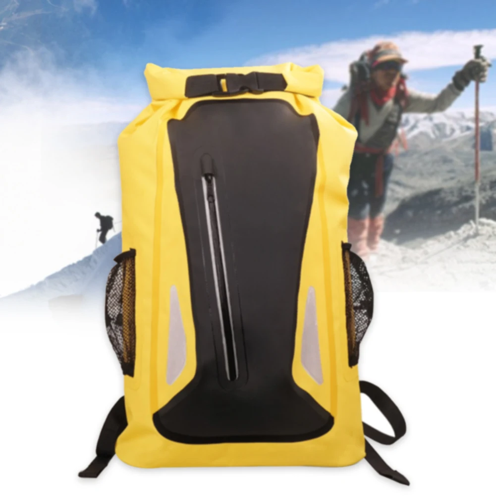 

25L Large Capacity Outdoor Rafting Camping Backpack Travel Reflective Storage Cycling Hiking Waterproof Swimming Ultralight