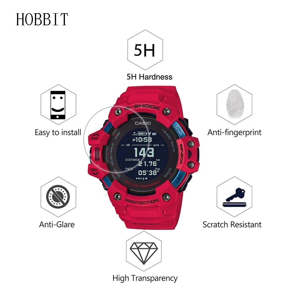 3 шт. Взрывозащищенная защитная нанопленка для часов|Защита экрана| |