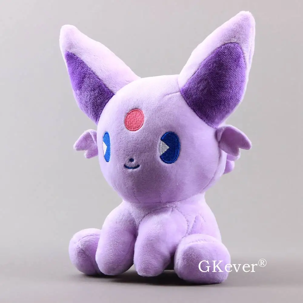 " 23 см Новая Eevee плюшевая игрушка Пикачу серии Стенд Espeon мягкие игрушки для детей Рождественский подарок на день рождения