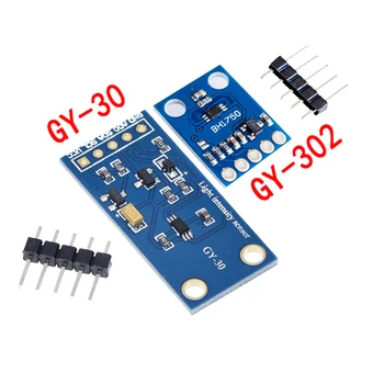 

GY-302 GY-30 BH1750 BH1750FVI The digital optical intensity illumination sensor BH1750FVI of module for arduino 3V-5V