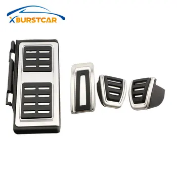 

Xburstcar Car Pedals For Volkswagen VW Tiguan L 2017 - 2019 LHD Parts Auto Foot Fuel Brake Pedal Clutch Pedals Cover Accessories