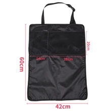 Автомобильный органайзер для заднего сиденья сумка для хранения водонепроницаемый защитный чехол для заднего сиденья автомобиля B88