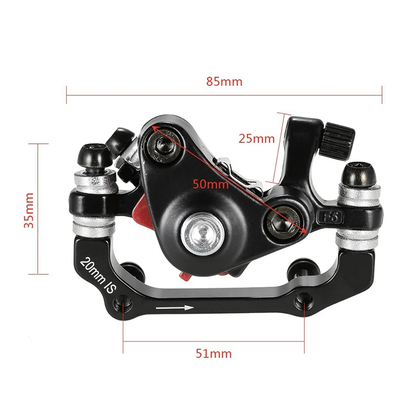 

Cycling MTB Road Mountain Bike Front Rear Mechanical Caliper Disc Brake Parts