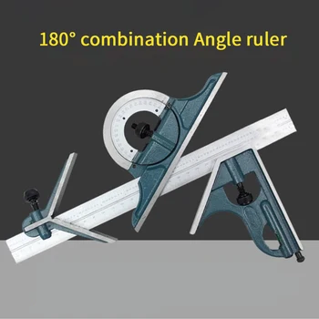 

Miter Gauge Sawing Assembly Ruler Woodworking DIY Tool Table Saw Router Professional Gauging Tools 0-180° Accurate Measurement