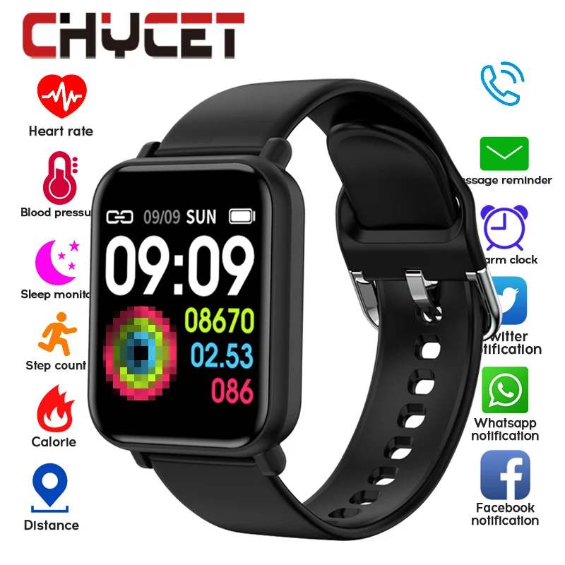 Bluetooth 5,0, Смарт-часы, мужские, водонепроницаемые, IP68, Смарт-часы, женские, кровяное давление, трекер активности, часы, смарт-Спорт для Android Ios