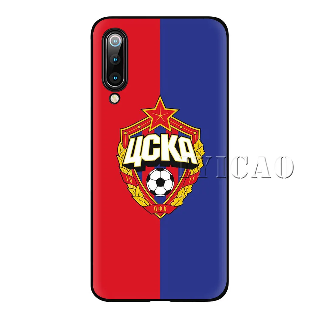 7 IYICAO PFC ЦСКА мягкий чехол для Xiaomi mi 9 8 6 A2 Lite A3 9T 9 Pro mi A1 A2 F1 макс 3 2S CC9E 8SE чехол для телефона - Цвет: 7