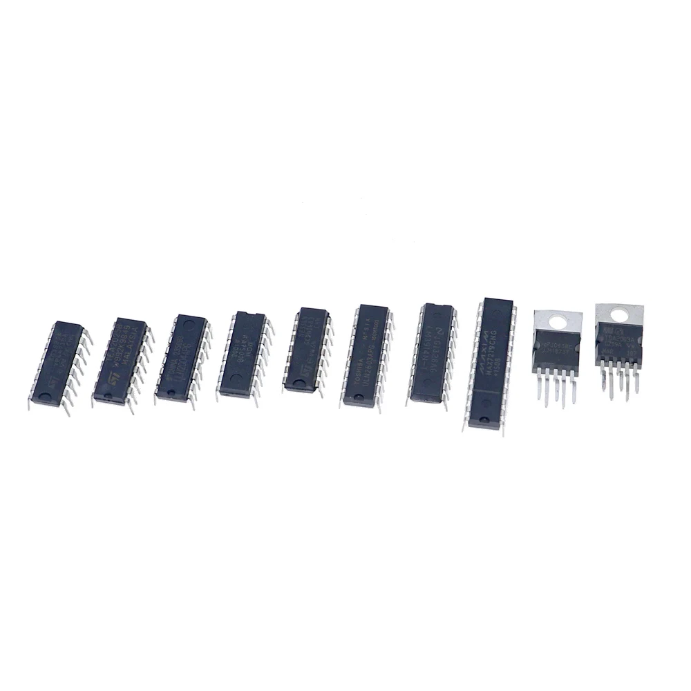 44Pcs/Box IC Integrated Circuit Chip Assortment Kit SG3525 ULN2803 TEA ULN2004 TDA1875 KA7500 MAX7219 NE556 LM3914 TDA2003