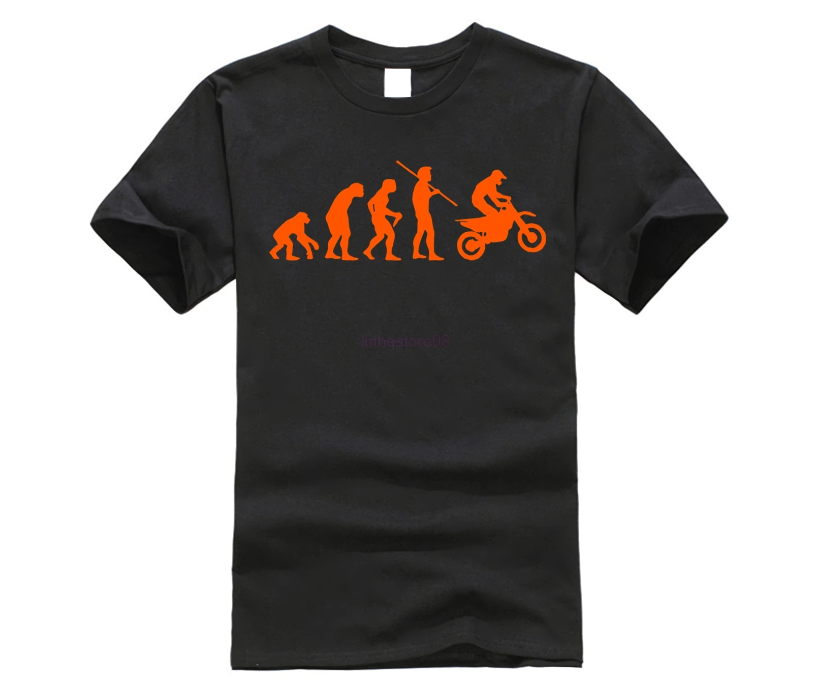 Новая летняя модная мужская футболка EVOLUTION MOTOCROSS Enduro Moto Cross Motorrad Байкерская
