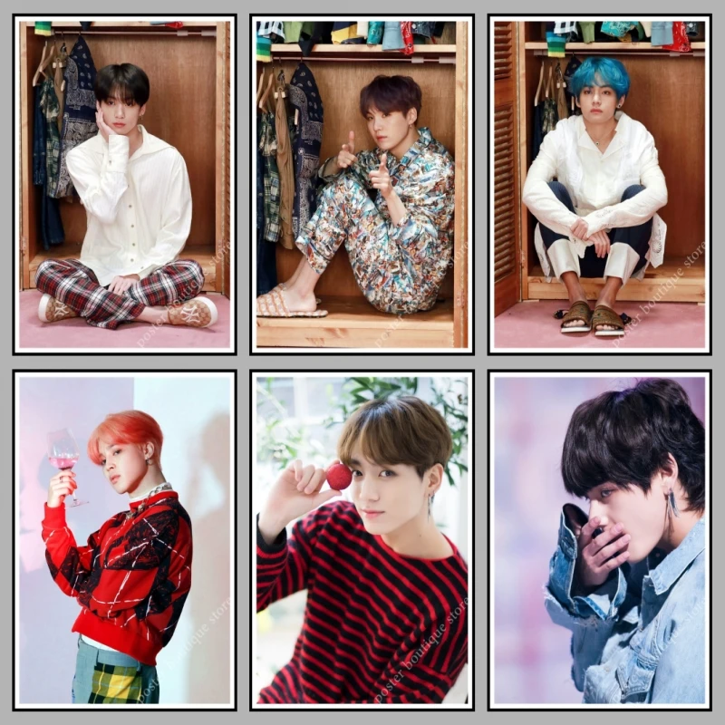 Kpop Bangtan плакат для мальчиков, jungkook, rm, v, jimin, jin, suga, j-hope, 2019new украшение живопись hd фото-наклейка для стены домашний декор/10