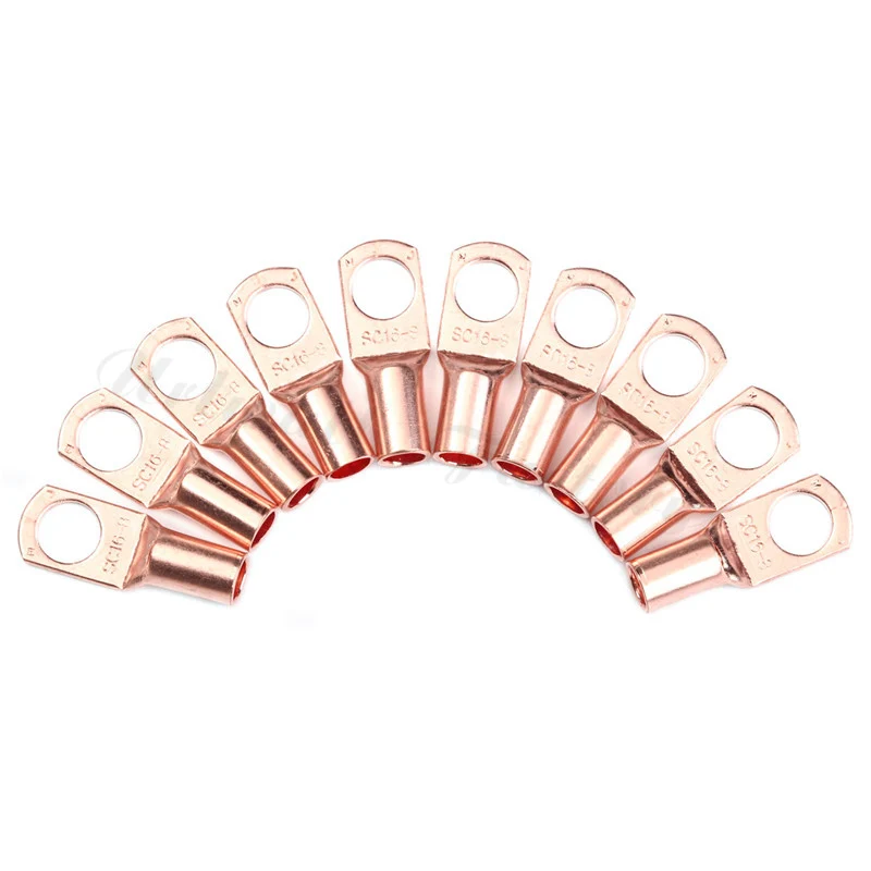 10 шт. медные кольцевые клеммы|Терминалы| |