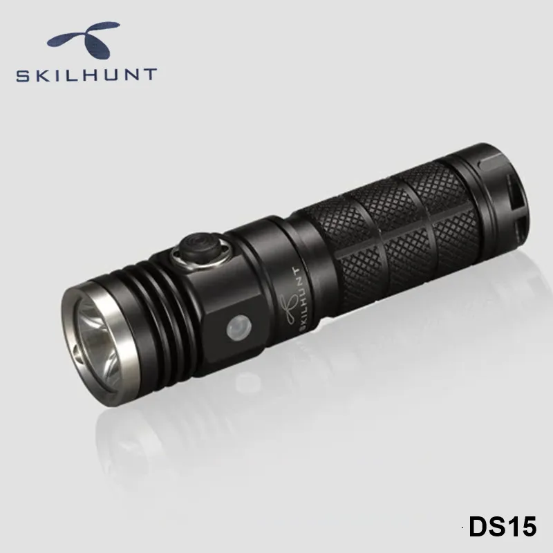 Skilhunt DS10 DS15 DS16 DS21 CR123 AA 14500 18650 EDC фонари яркий Водонепроницаемый Cree светодиодный