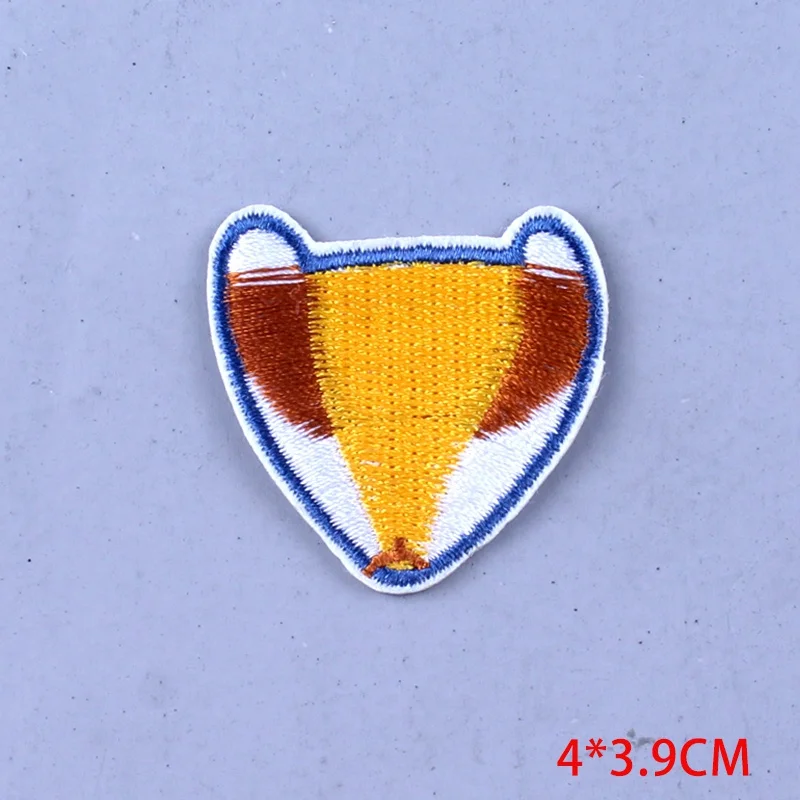 5P-PE4511CT Pulaqi Король Лев Симба аппликация нашивки мультфильм аниме кошка нашивка вышитая железная нашивка для Бейджи для одежды полоса Наклейка F - Цвет: 5P-PE4511CT