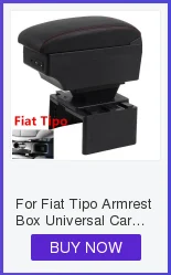 For Ford b max armrest box USB Charging heighten Double layer